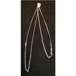 2 Sterling Silver Chains