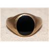 Image 1 : Onyx Oval Hand Made Men's Ring