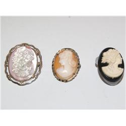 Italian Cameo Ladies Brooch