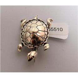 Sterling Silver Turtle Pin