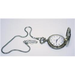 Vintage Hunter's Case Pocket Watch