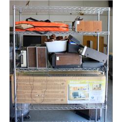 Rack Lot of Misc Items