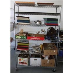 Rack Lot of Misc Items