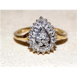 Diamonds Cocktail Hand Made Ladies Ring