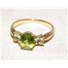 Image 1 : AAA Peridot Cluster Hand Made Ladies Ring
