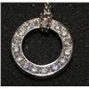Image 4 : Sterling Silver Necklace With Cubic Zirconia