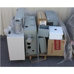 Pallet Lot of Misc Electrical Boxes