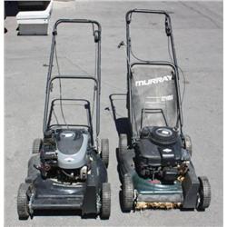 Lot of 2 Murray Gas Lawn Mowers