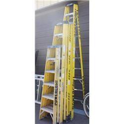 Lot of 4 Misc Sized Ladders