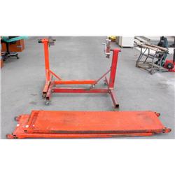2 Engine Stands & Set of Misc. Ramps