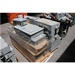Pallet Of Miscellaneous Electrical Boxes