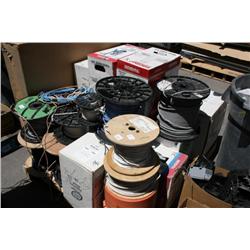 Palette Of Miscellaneous Electrical Supplies