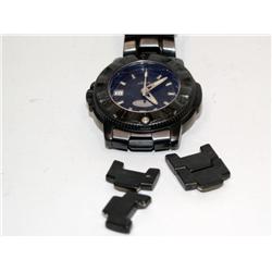 Traser Black Dial & Band Quartz Men's Watch