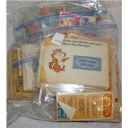 Bag of Misc. Collectible Stamps and Cards