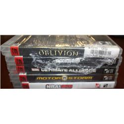 5 Playstation 3 Games