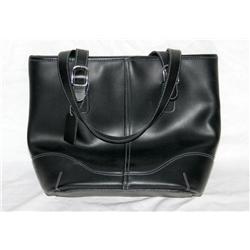 1 Black Leather Coach Bag