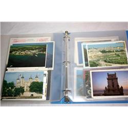 Folder of Old Post Cards from Around the World