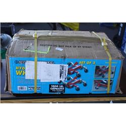 Hydraulic Wheel Dolly Set of 2