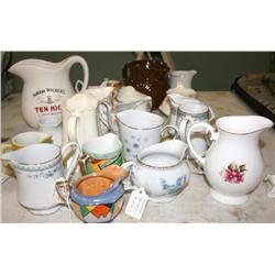 Lot of Collectible Creamers