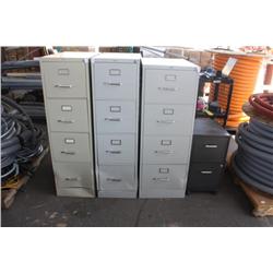 Lot of Misc File Cabinets