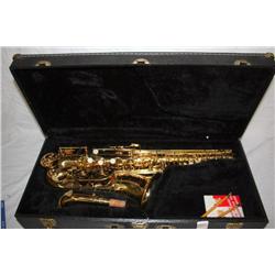 Saxophone in a Hard Case