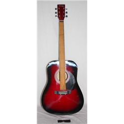 Huntington Red Acoustic Guitar