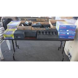 Table Lot of MIsc. Electronics