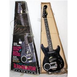 Terminator Electric Guitar w/ Built in Amp.