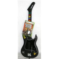 Guitar Hero Guitar and Game