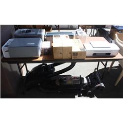 Lot of Misc. Printers & Vacuums