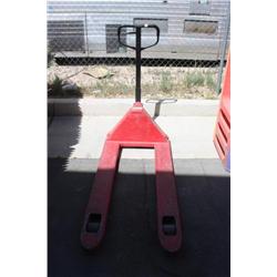 Red Pallet Jack