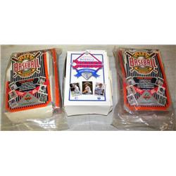 Huge Lot of 3 Sets of Collectible Baseball Cards