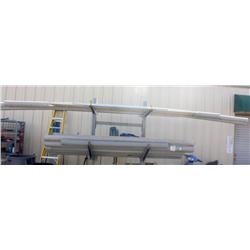 2 SHELVES of PVC Conduit