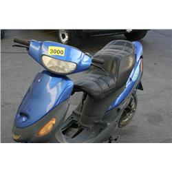 Blue Electric Scooter