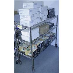 Rack of Miscellaneous Electronics