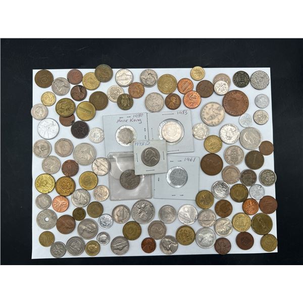 Lot of World Coins assorted approx 70 Piece