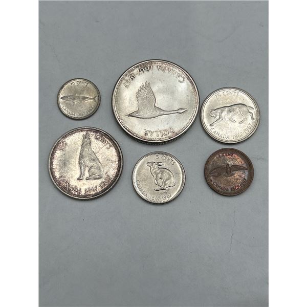 Canada 1967 Centennial Silver Coin Set