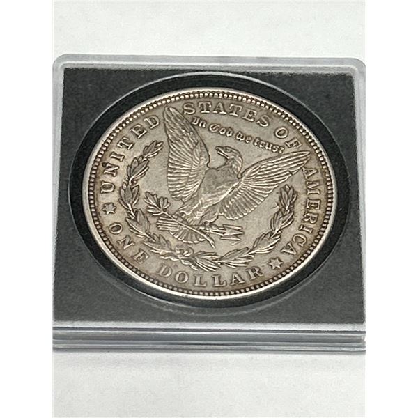 1921 Morgan Silver Dollar cased