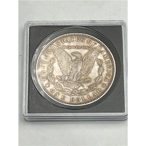 1886 Morgan Silver Dollar Coin cased