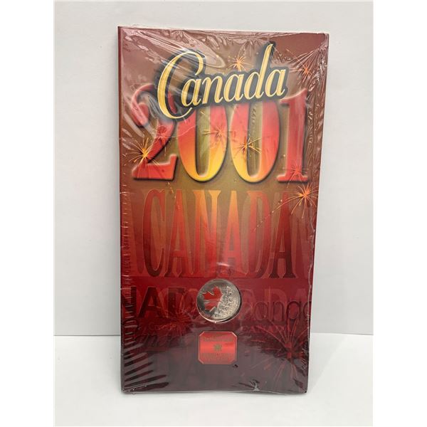 2001 Canada 25-Cent Maple Leaf Commemorative Coin