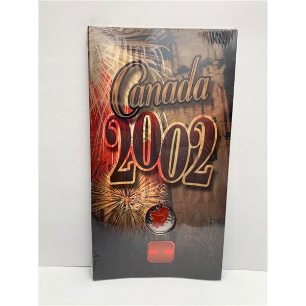 2002 Canada 25-Cent Commemorative Coin Set Featuring Fireworks Design