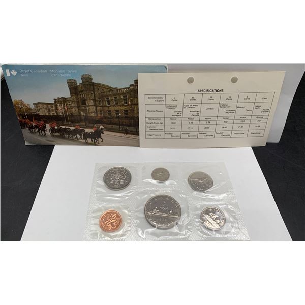 Canadian 1976 Six-Coin Prooflike Set With Specifications Sheet