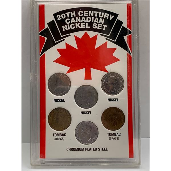 20th Century Canadian Nickel Set by SSCA #2031