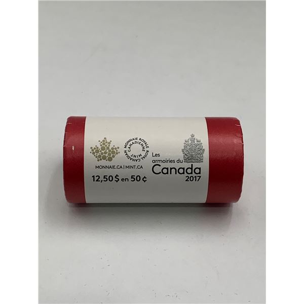 2017 Canadian 50-Cent Coin Roll - Royal Canadian Mint