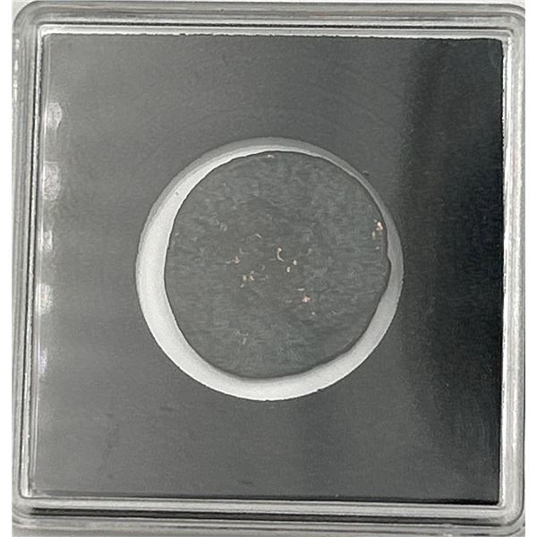 Ancient Roman Coin in Acrylic Case -vintage unknown