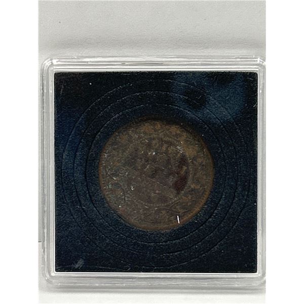 1910 Vintage one quarter India "Anna" Coin Cased
