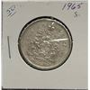 Image 1 : 1965 Canada 50 Cents Coin Elizabeth II D.G. Regina