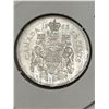 Image 4 : 1963 Canadian 50 Cent Silver Coin with Elizabeth II Portrait