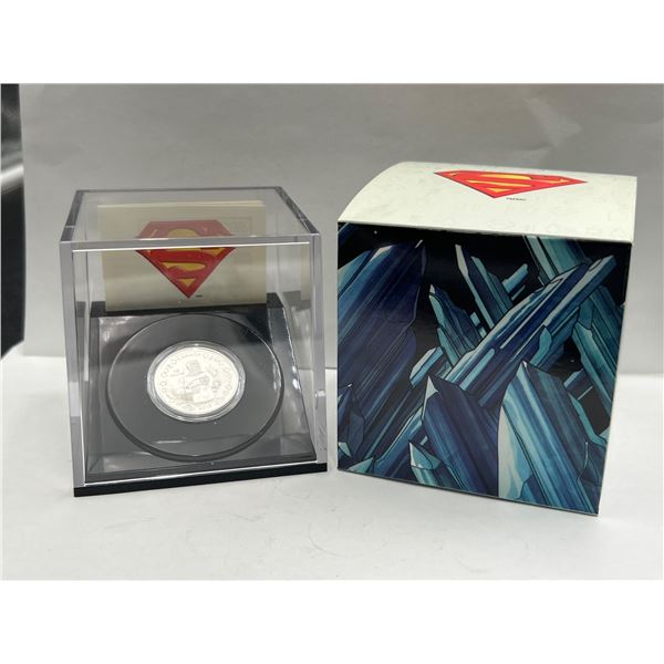 2013 $10 Fine .999 Silver Coin, 75th Anniversary of Superman, Canada
