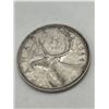 Image 2 : 4 Canadian 25-Cent Silver Coins (1944), Featuring George VI and Caribou Design